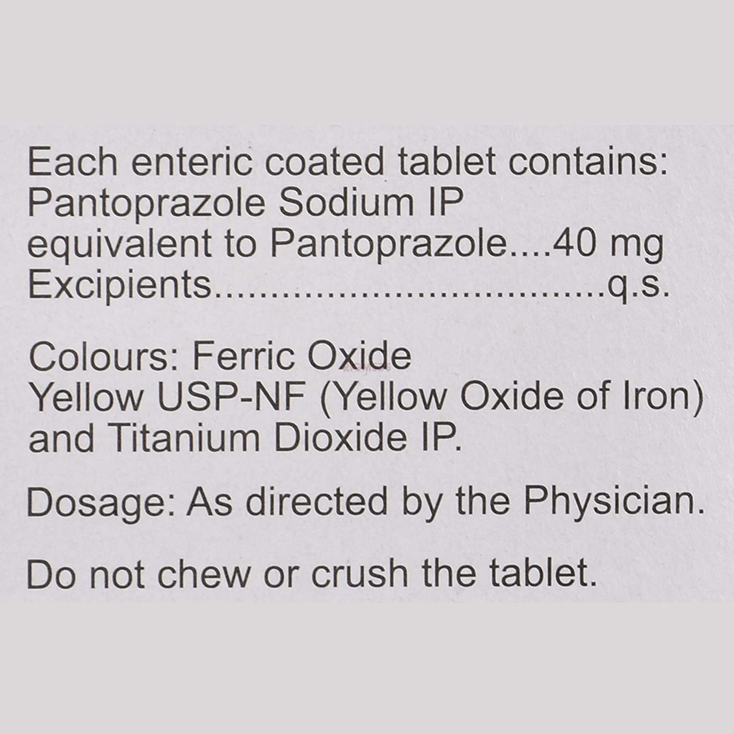 Pan 40 Tablet