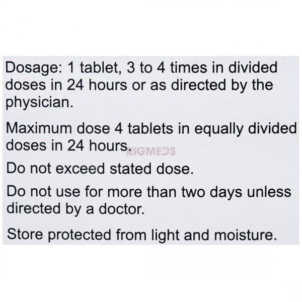 Pacimol Active Tablet