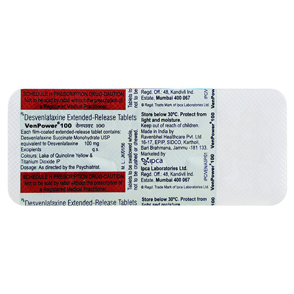 Venpower 100Mg Tablet