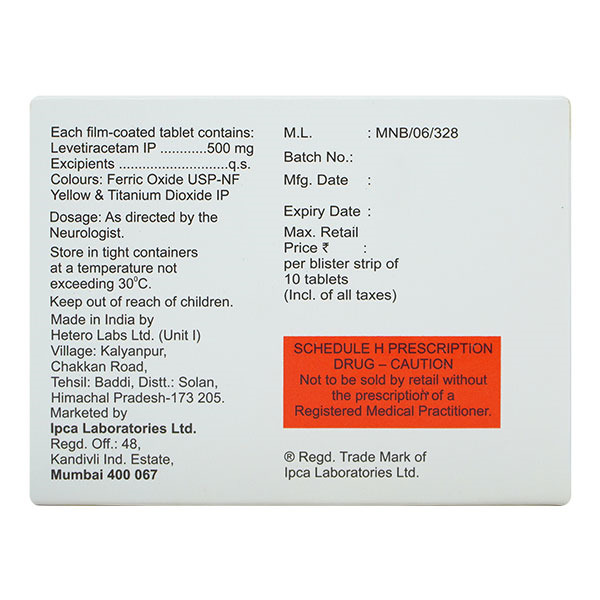 Epictal 500Mg Tablet