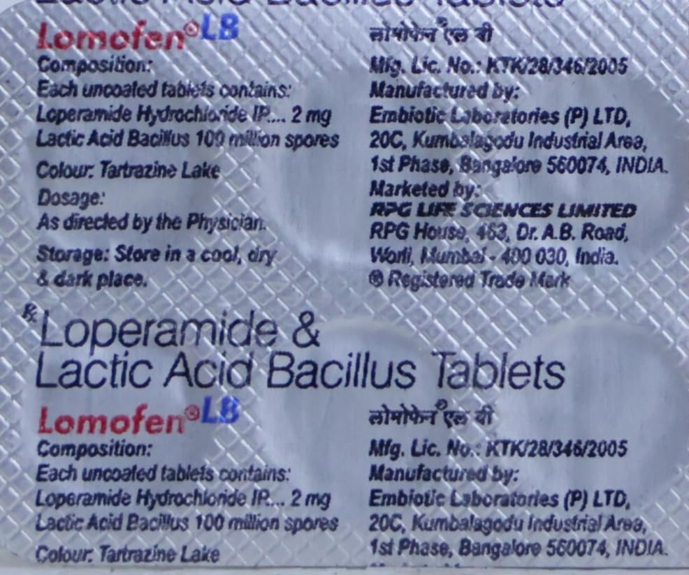 Lomofen Lb Tablet