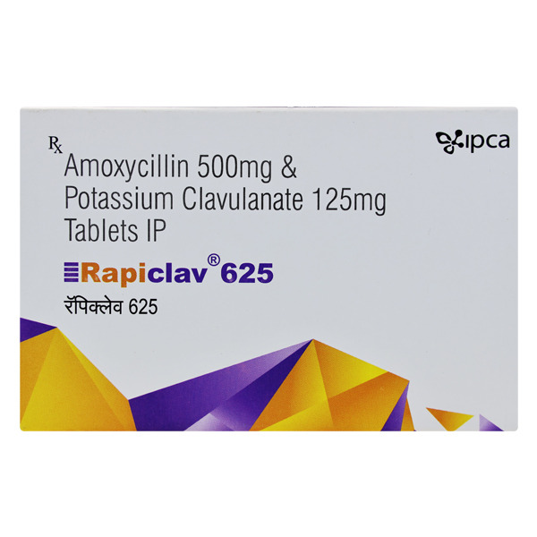 Rapiclav 625 Tablet