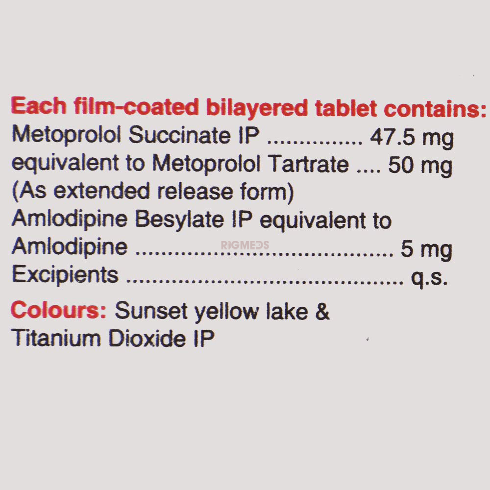 Metolar AM 50 Tablet