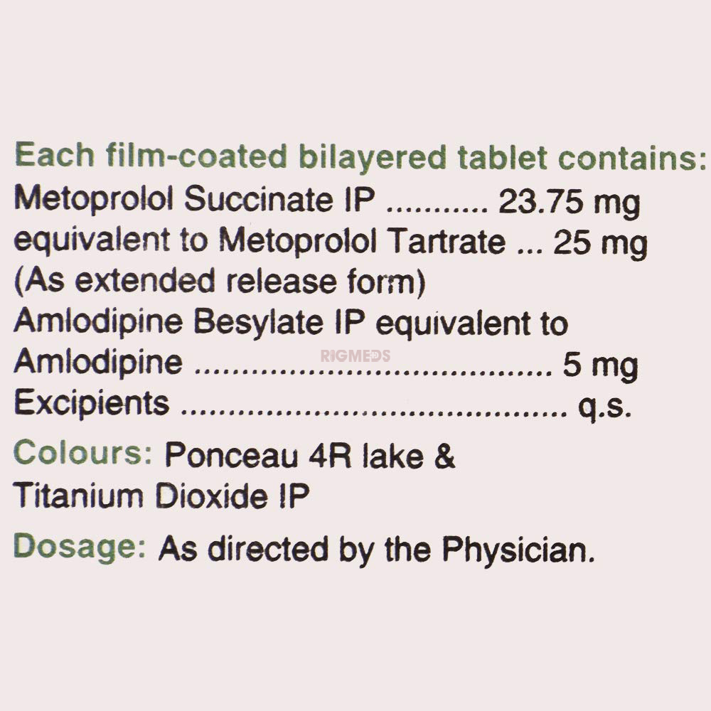 Metolar AM 25 Tablet