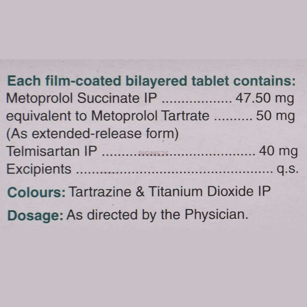 Metolar TL 50 Tablet