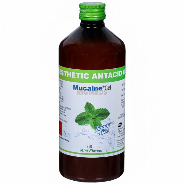 Mucaine Gel Mint Sugar Free (350ml)