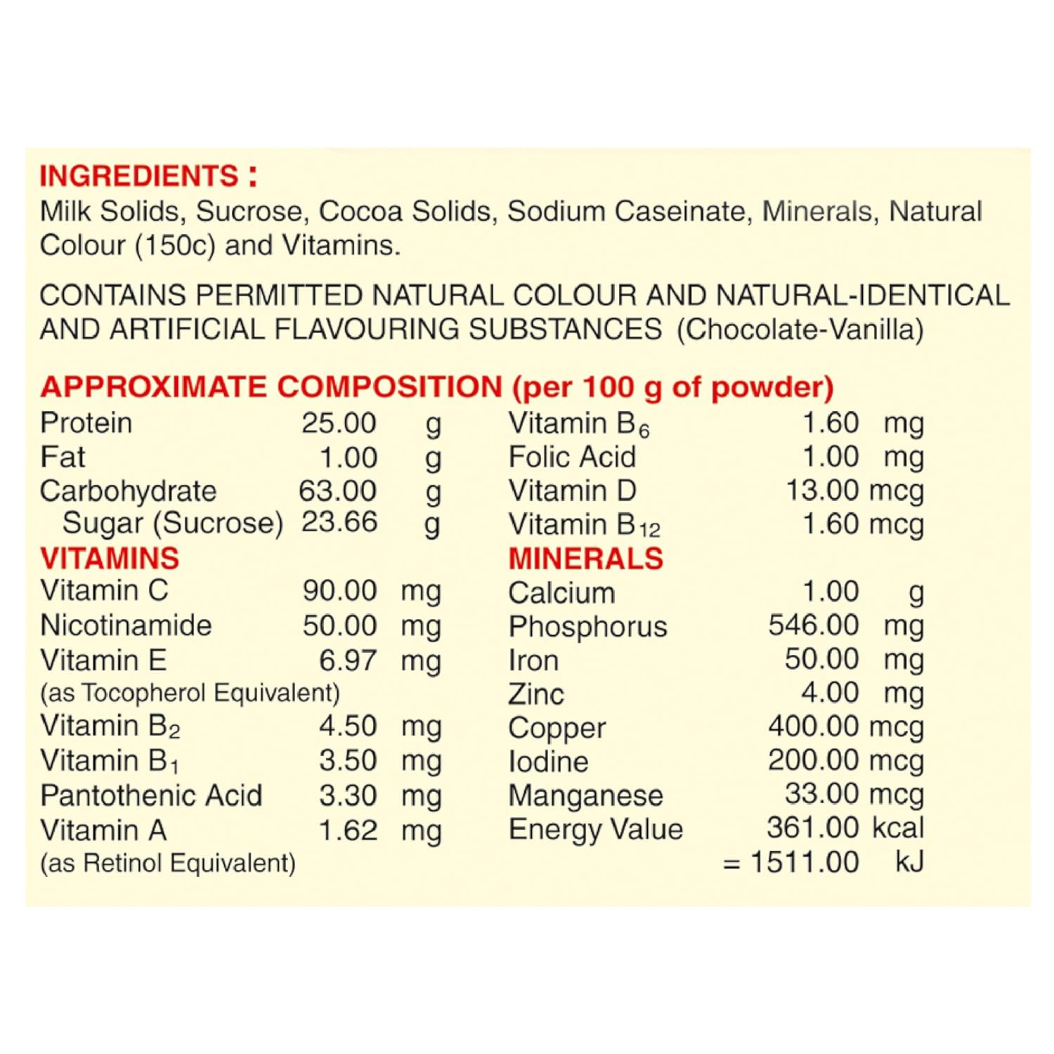 Threptin Micromix HighCalorie Protein Powder Chocolate