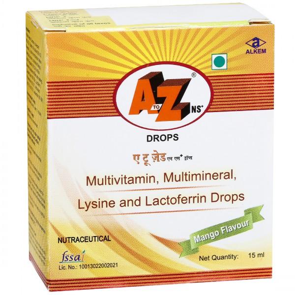 A To Z Ns Plus Mango Flavour Drops