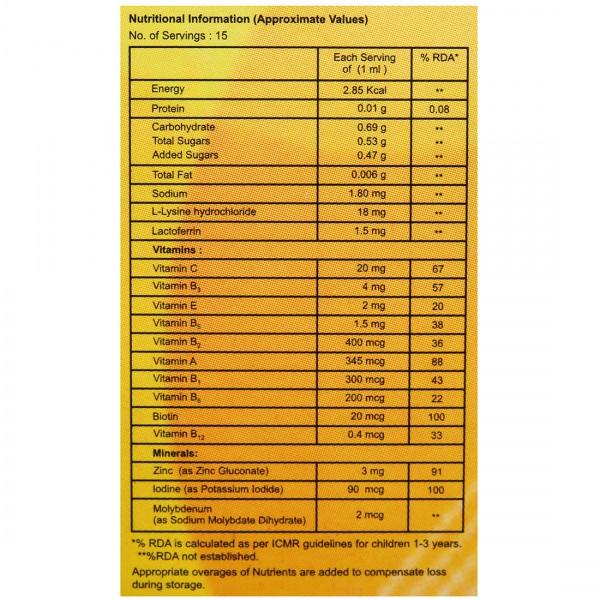 A To Z Ns Plus Mango Flavour Drops