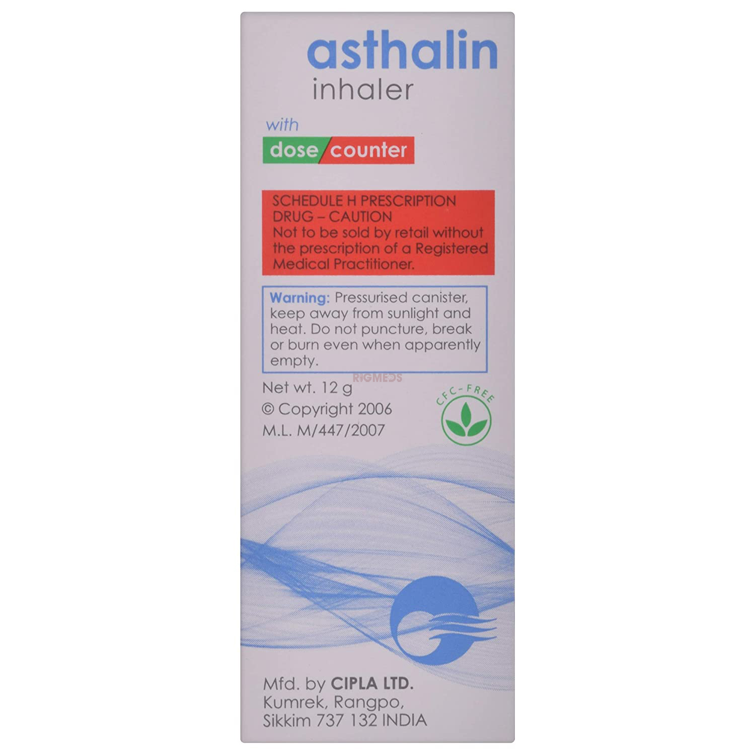 Asthalin 100Mcg Inhaler