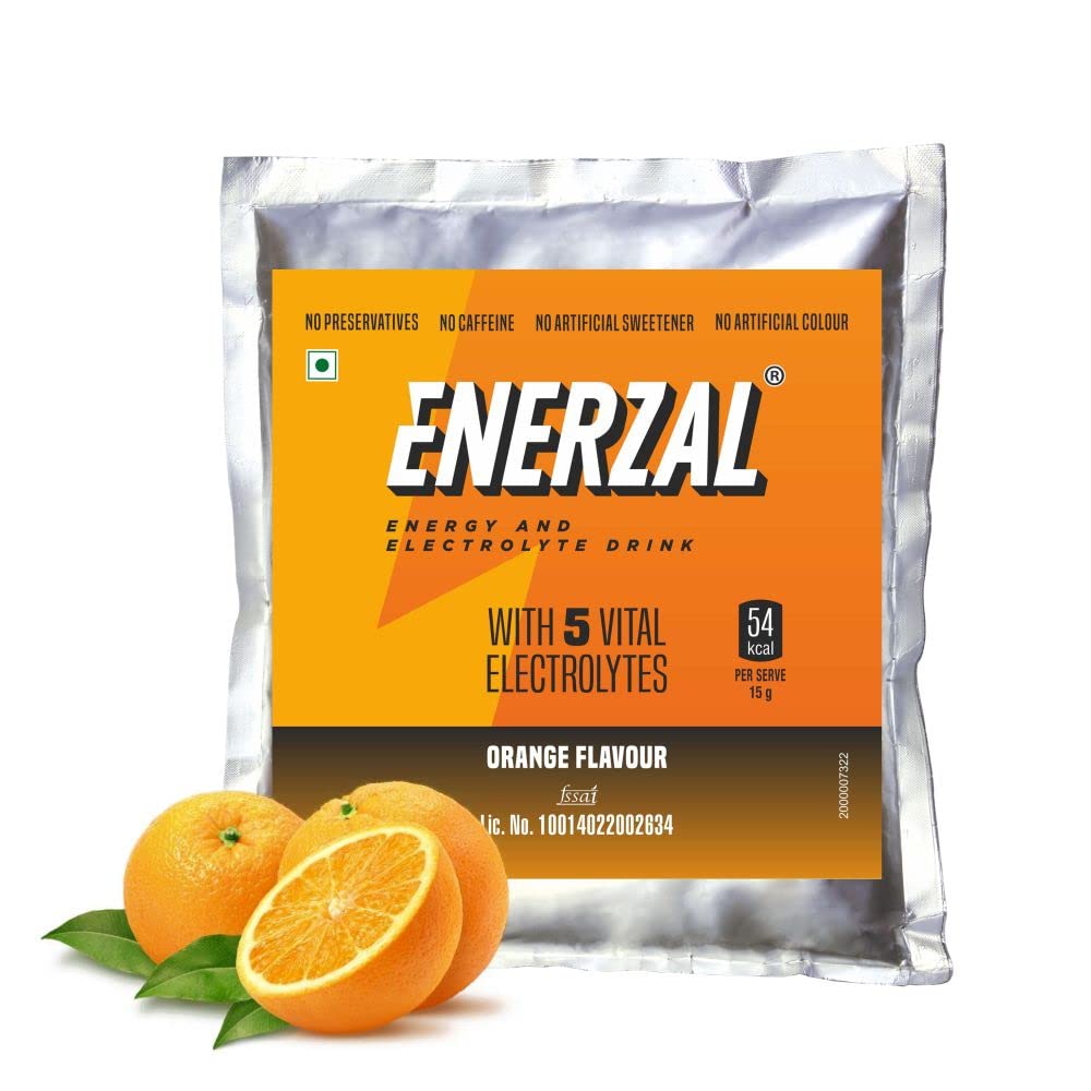 Enerzal Energy Drink Powder Orange (1Kg)