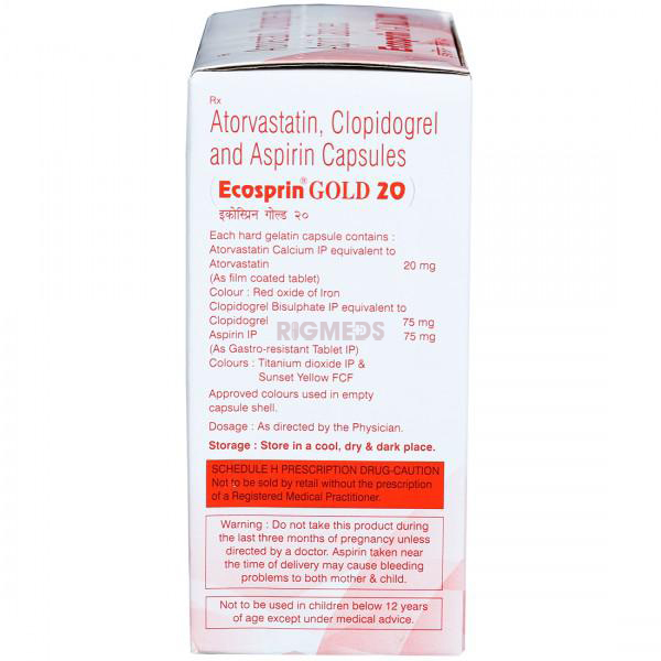 Ecosprin Gold 20 Capsule