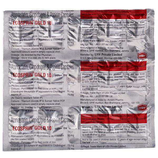 Ecosprin Gold 10 Capsule