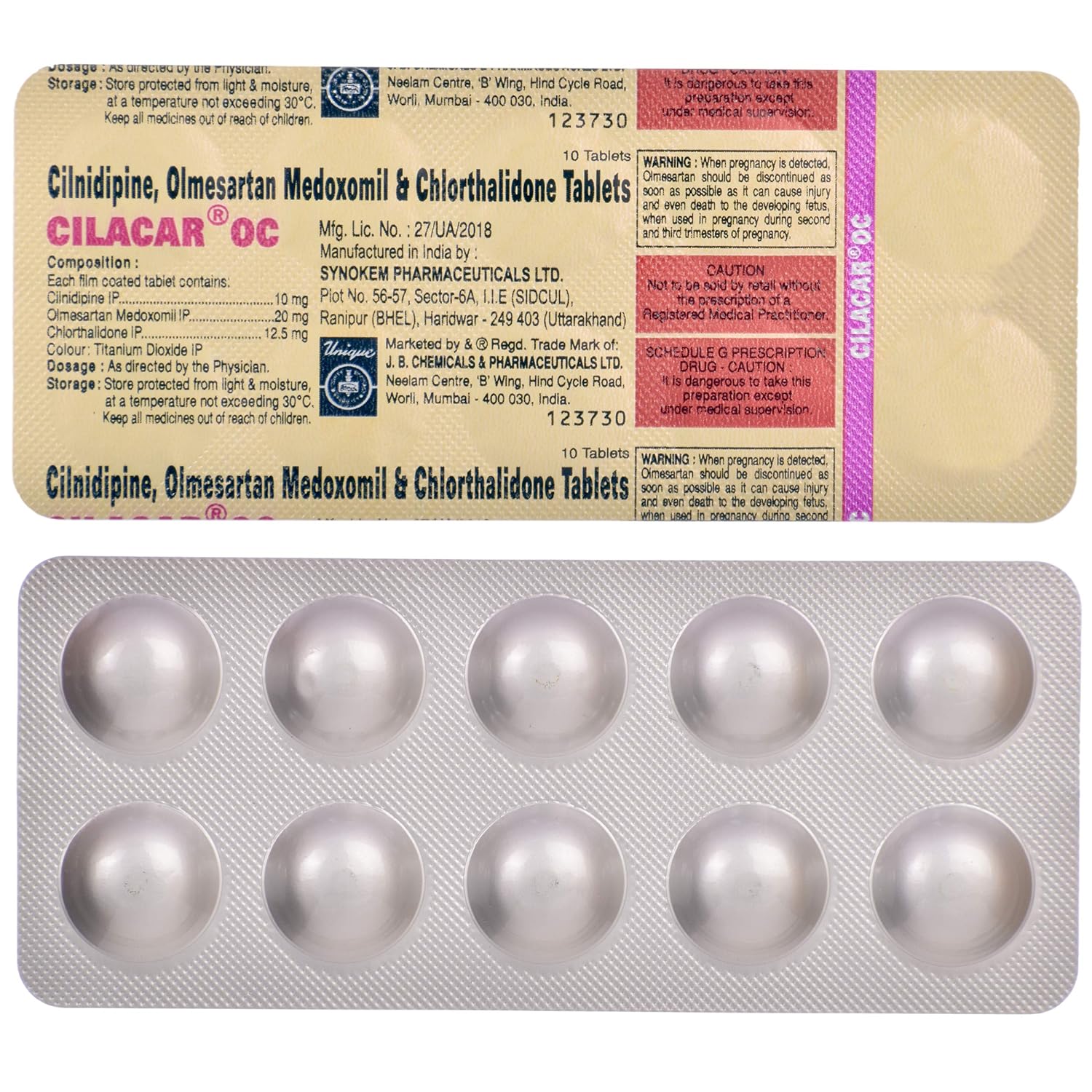 Cilacar OC Tablet