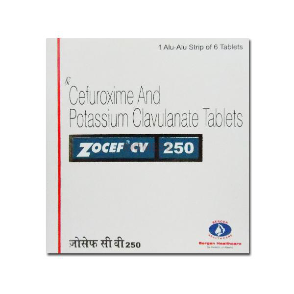Zocef CV 250 Tablet