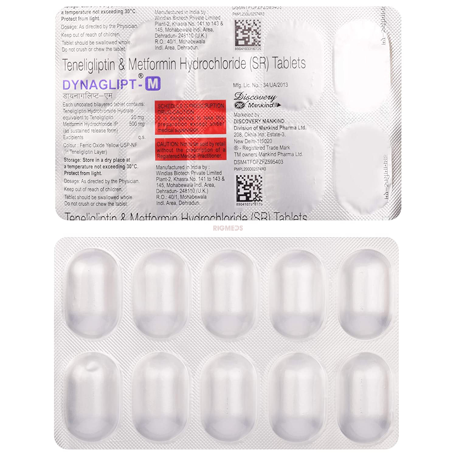 Dynaglipt M Tablet SR