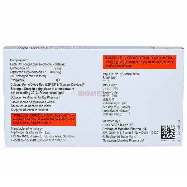 Glimestar M2 Forte Tablet PR