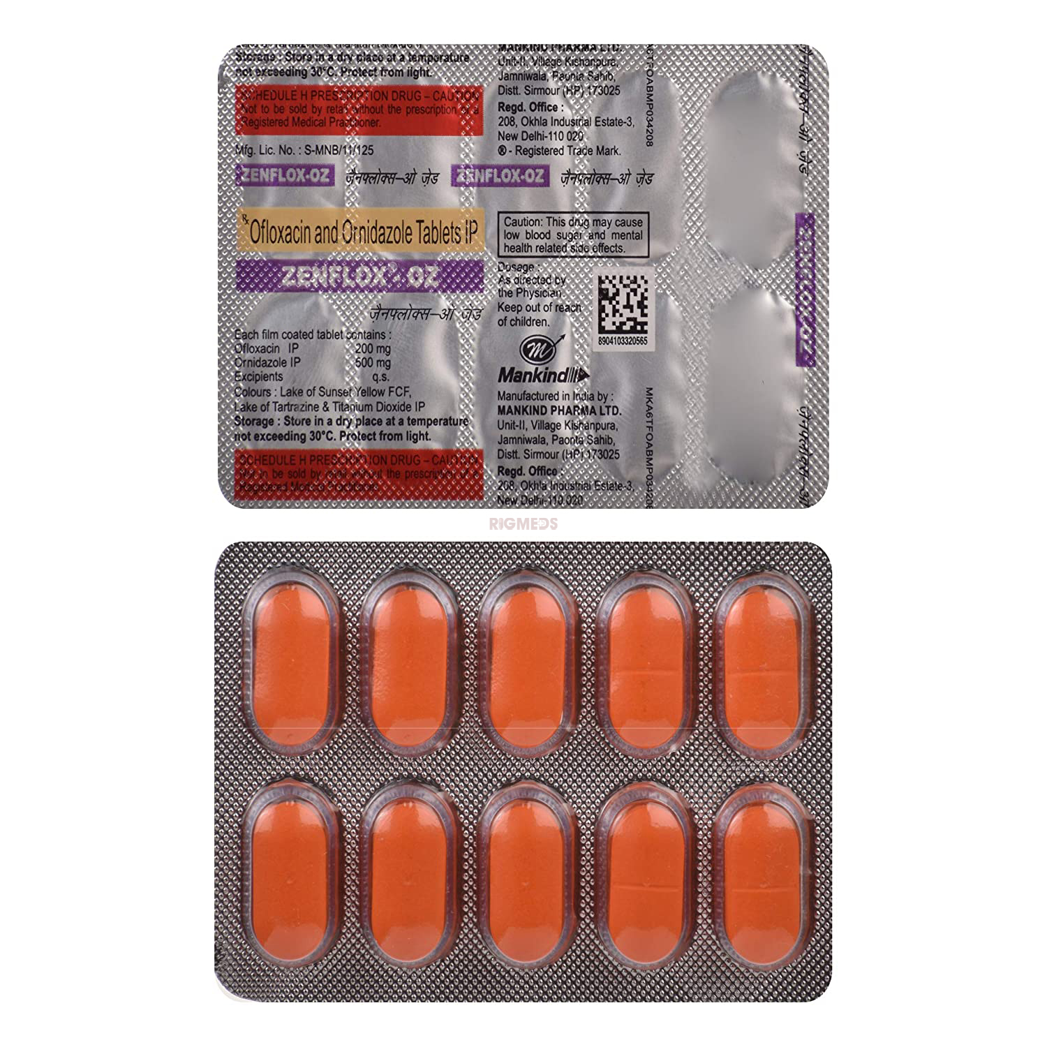 Zenflox OZ Tablet