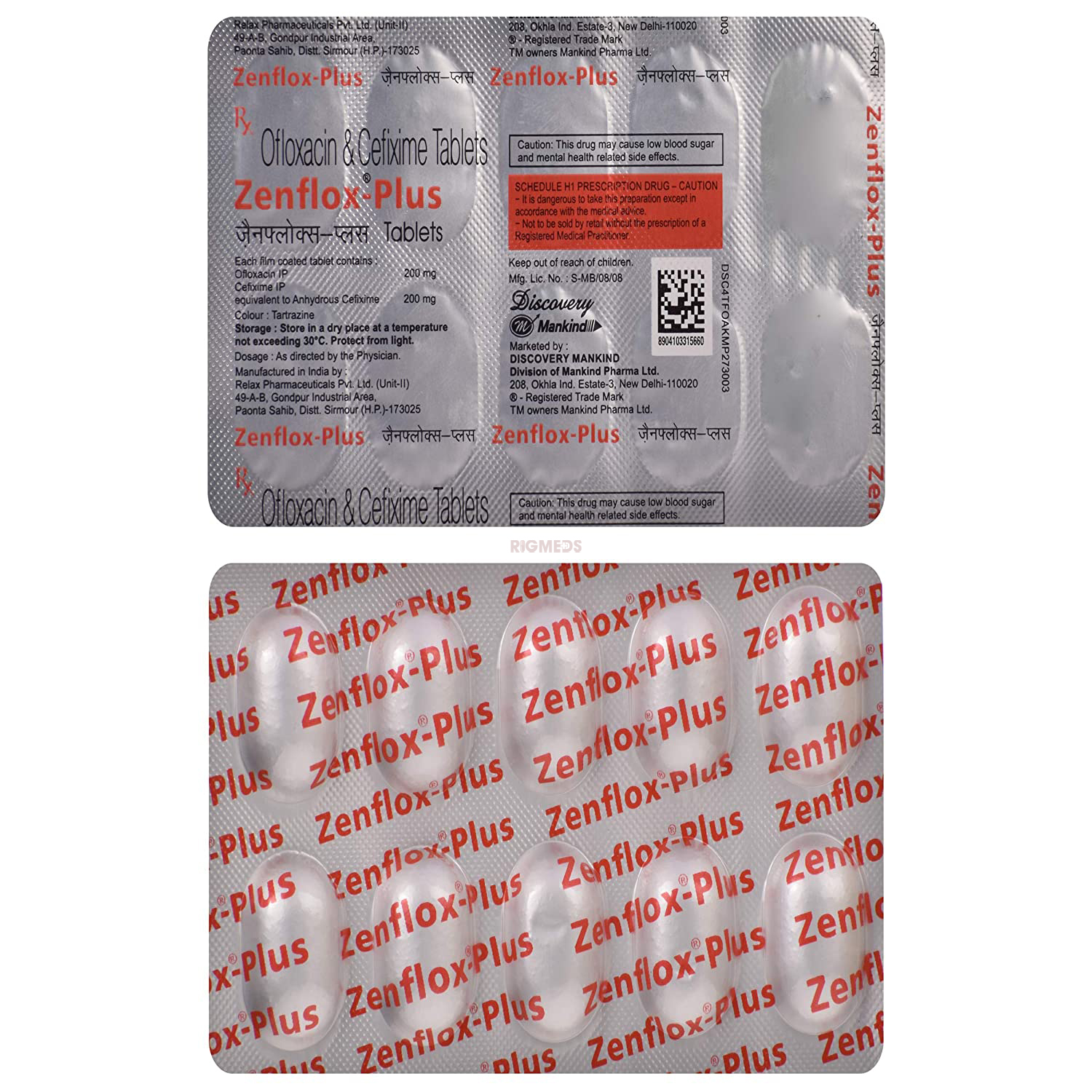 Zenflox Plus 200 Tablet
