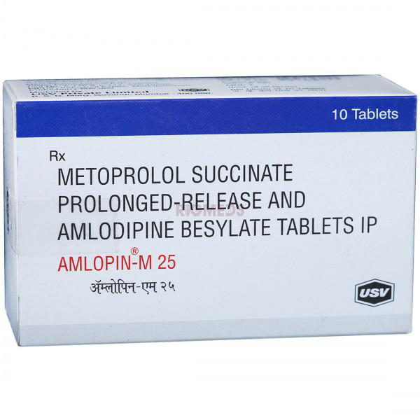 Amlopin M 5Mg/25Mg Tablet