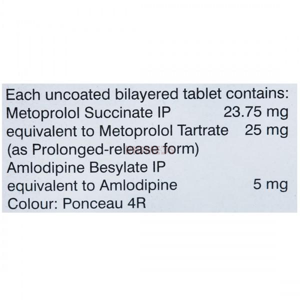 Amlopin M 5Mg/25Mg Tablet