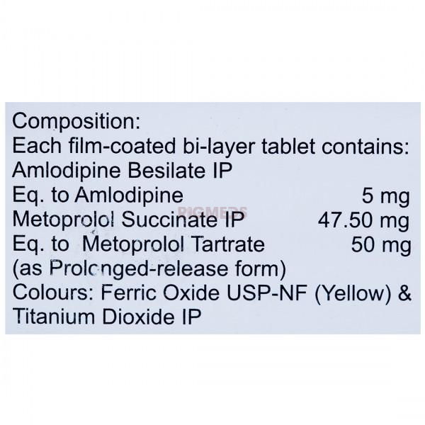 Amlosafe MT 50 Tablet PR