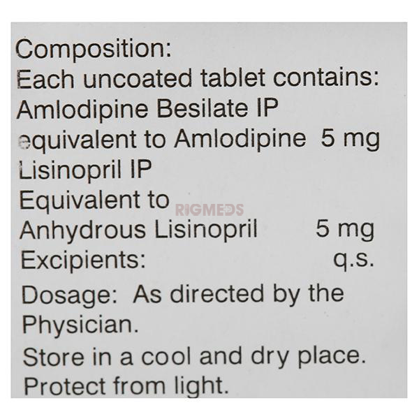 Amlosafe LS 5/5 Tablet
