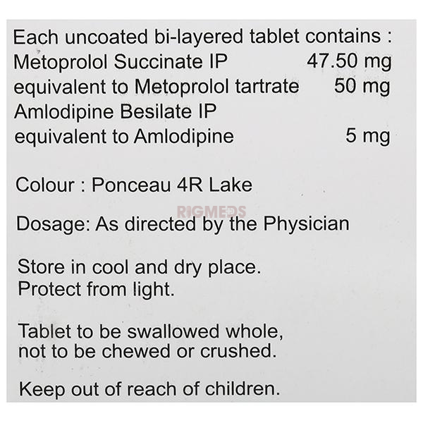 Amlovas M 5/50 Tablet PR