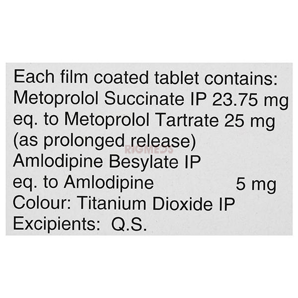 Amtas M 25 Tablet PR