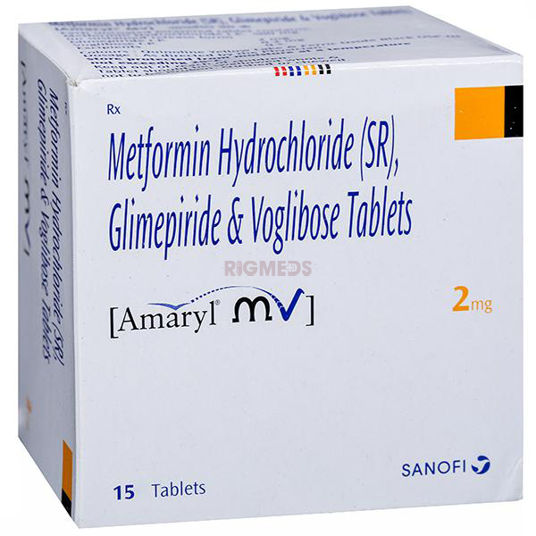 Amaryl MV2mg Tablet