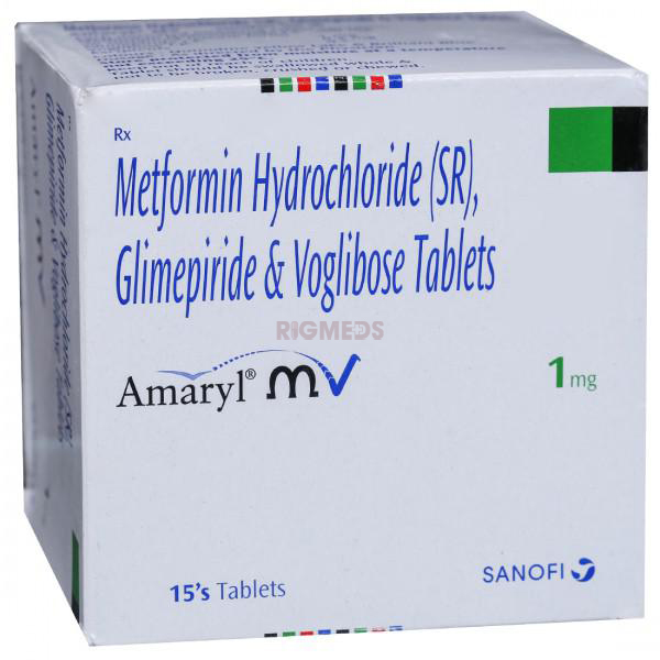 Amaryl MV1mg Tablet