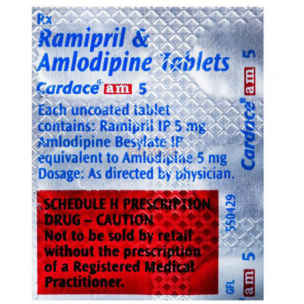 Cardace AM 5 Tablet