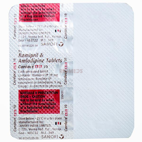Cardace AM 10 Tablet