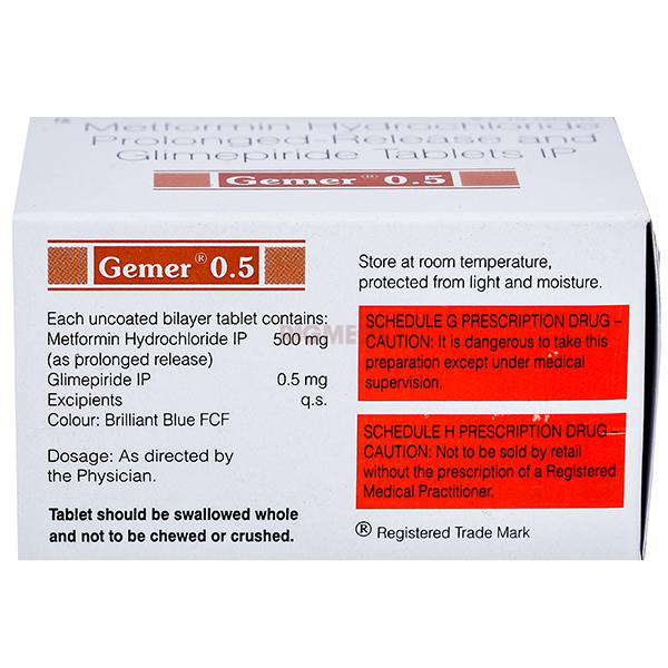 Gemer 0.5 Tablet PR