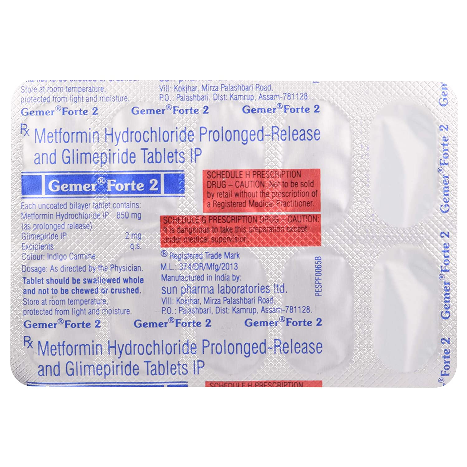 Gemer Forte 2 Tablet PR