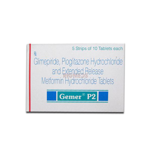Gemer P 2 Tablet ER