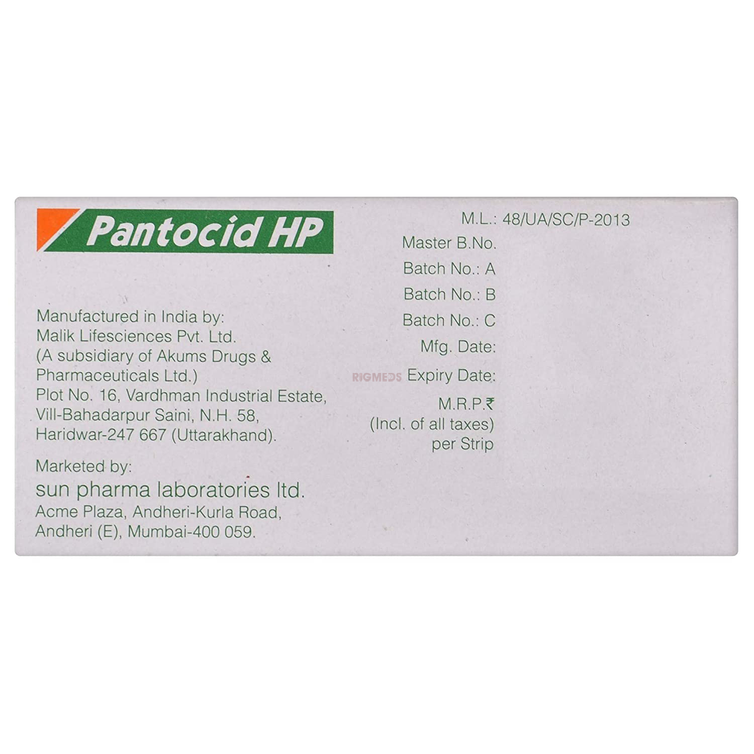 Pantocid HP Kit (Combikit)