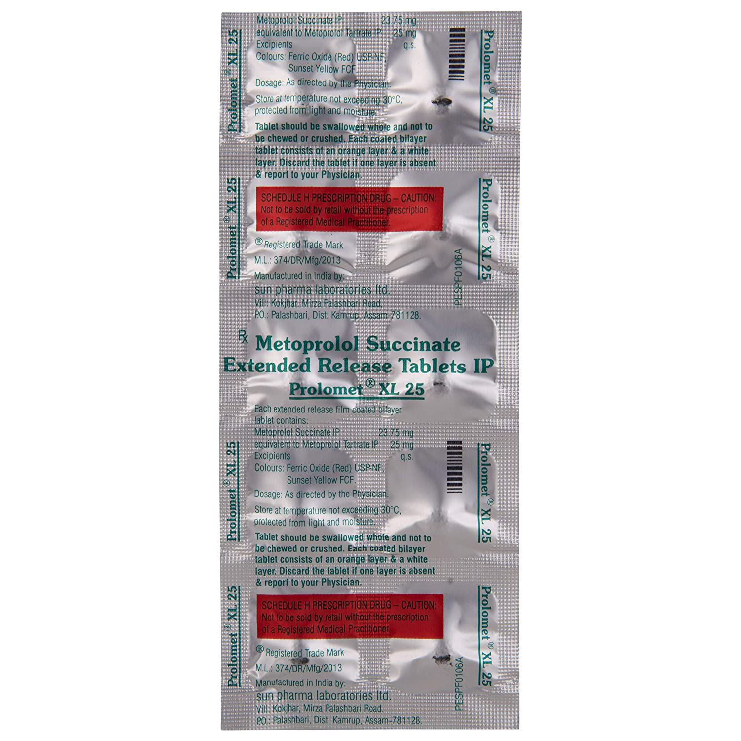 Prolomet XL 25 Tablet