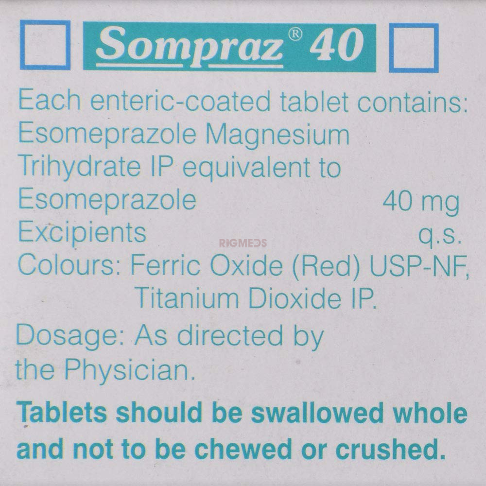 Sompraz 40 Tablet