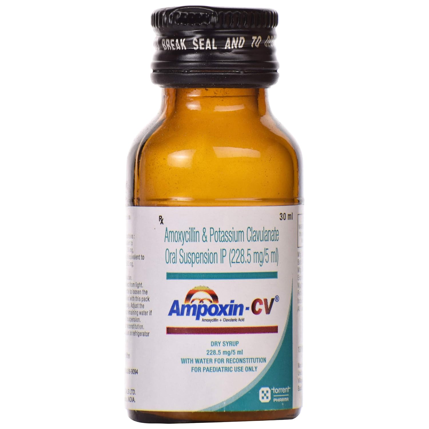 Ampoxin CV 200/28.5Mg Suspension (30ml)