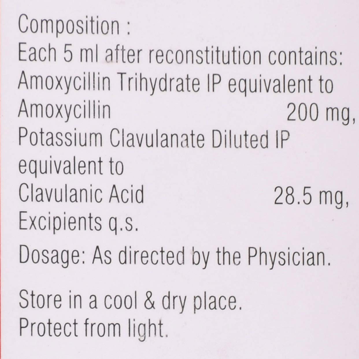 Ampoxin CV 200/28.5Mg Suspension (30ml)