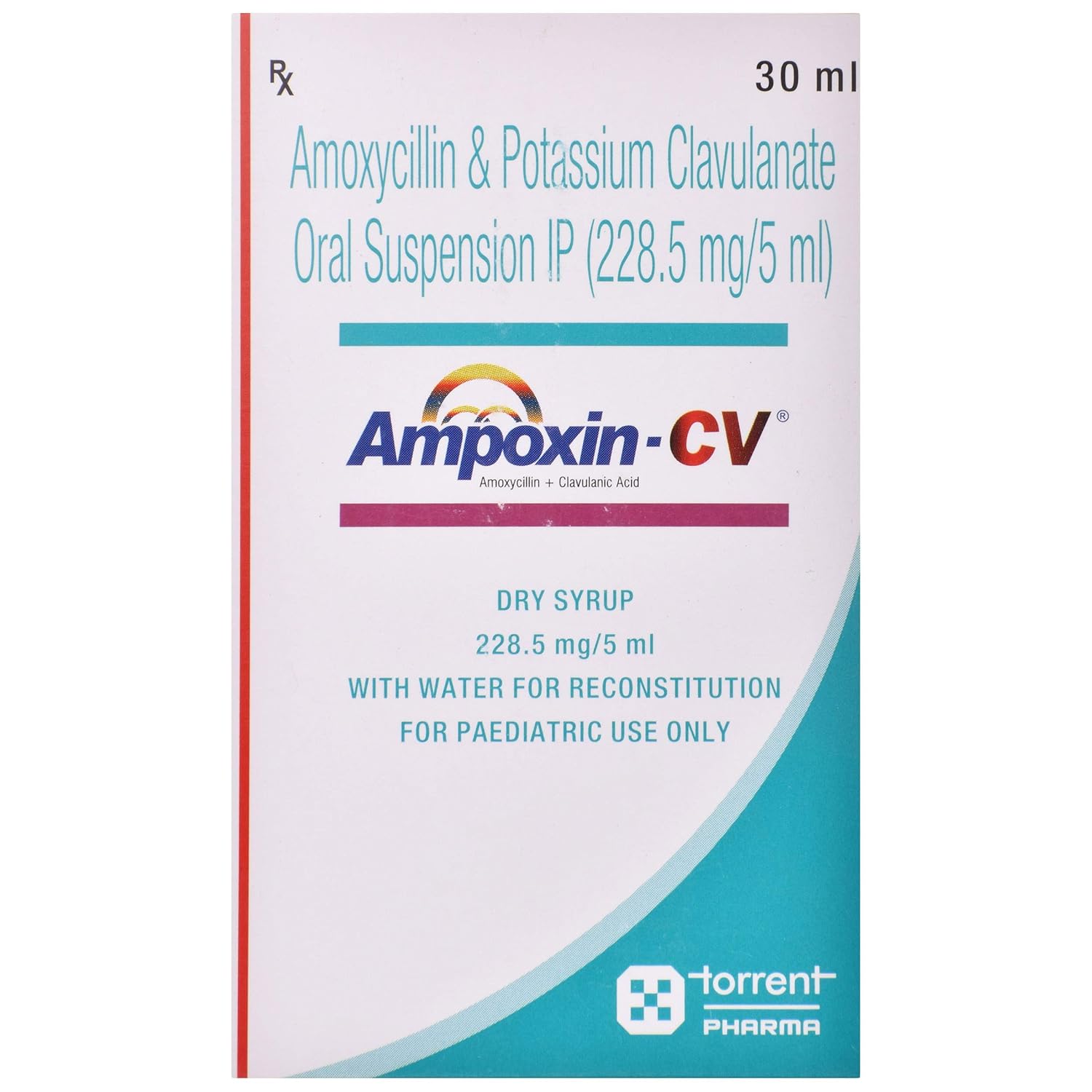 Ampoxin CV 200/28.5Mg Suspension (30ml)