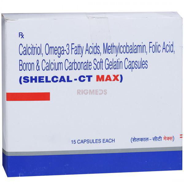 Shelcal CT Max Soft Gelatin Capsule