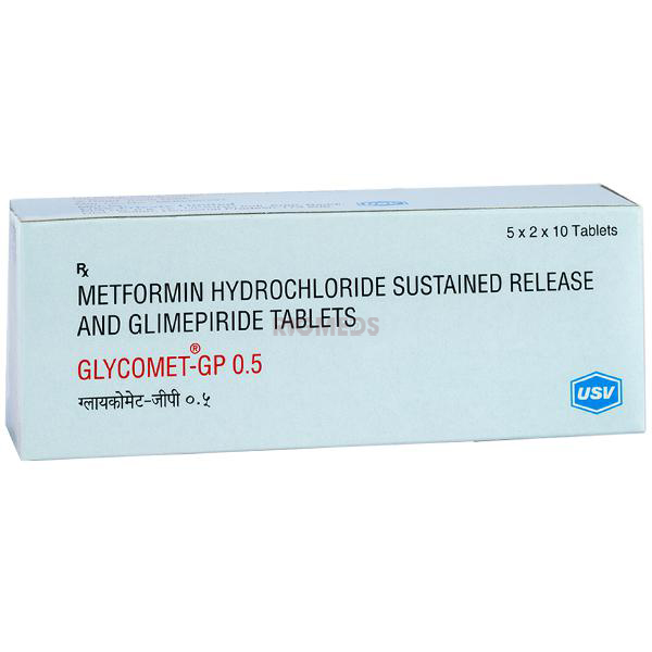 Glycomet GP 0.5 Tablet SR
