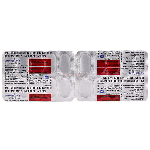 Glycomet GP 0.5 Tablet SR