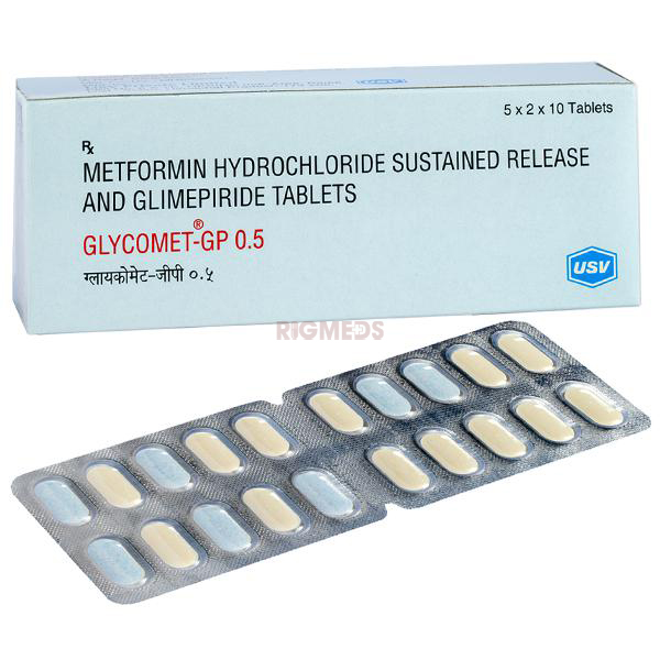 Glycomet GP 0.5 Tablet SR