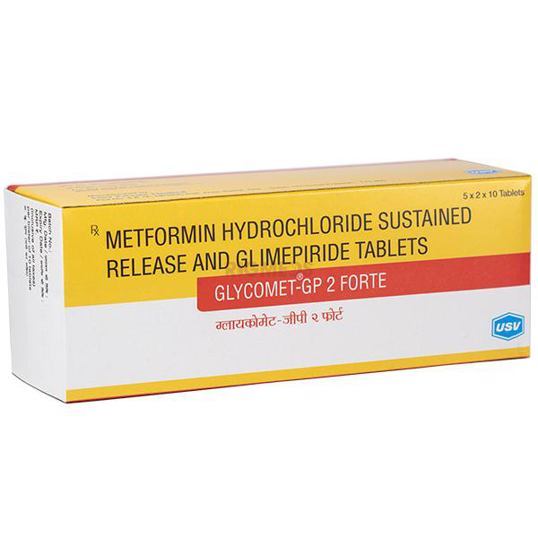 Glycomet GP 2 Forte Tablet SR