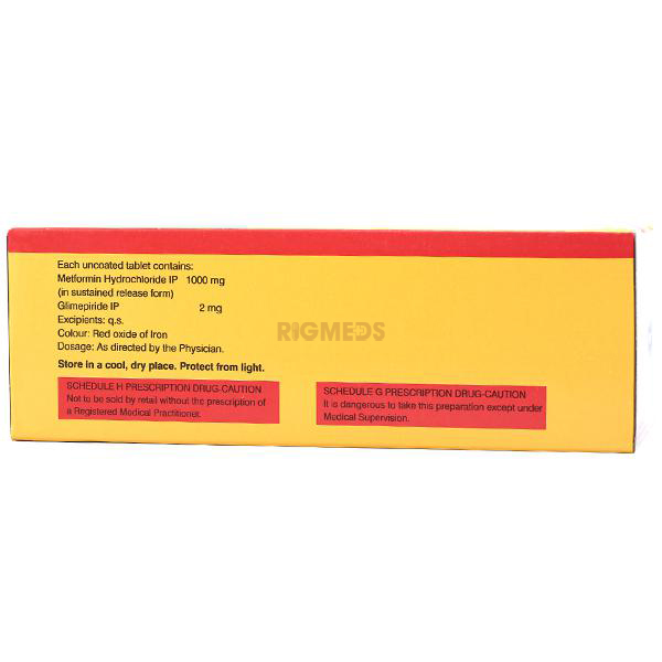 Glycomet GP 2 Forte Tablet SR