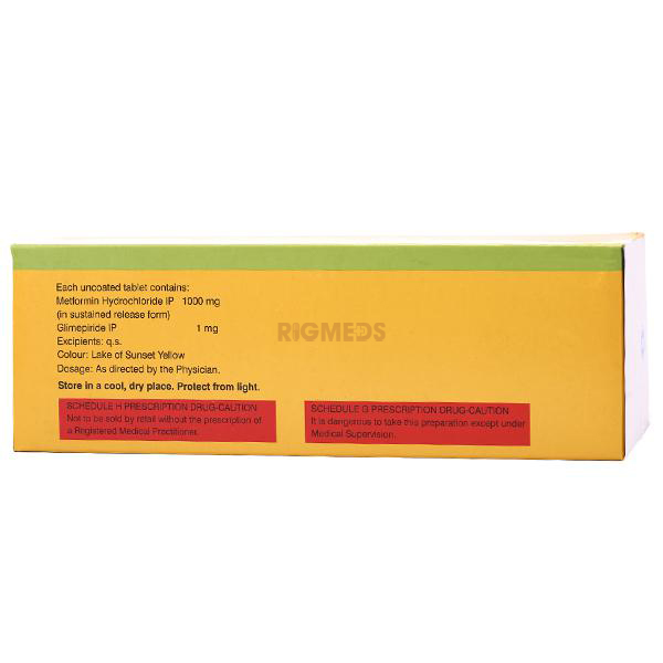 Glycomet GP 1 Forte Tablet SR