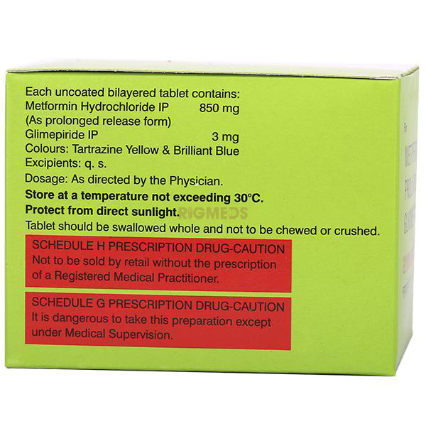 Glycomet GP 3/850 Tablet PR